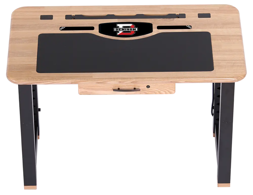 Wood and Metal Desk for Office Setup