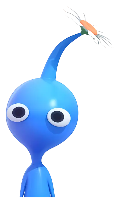 Cartoon Character with Flower