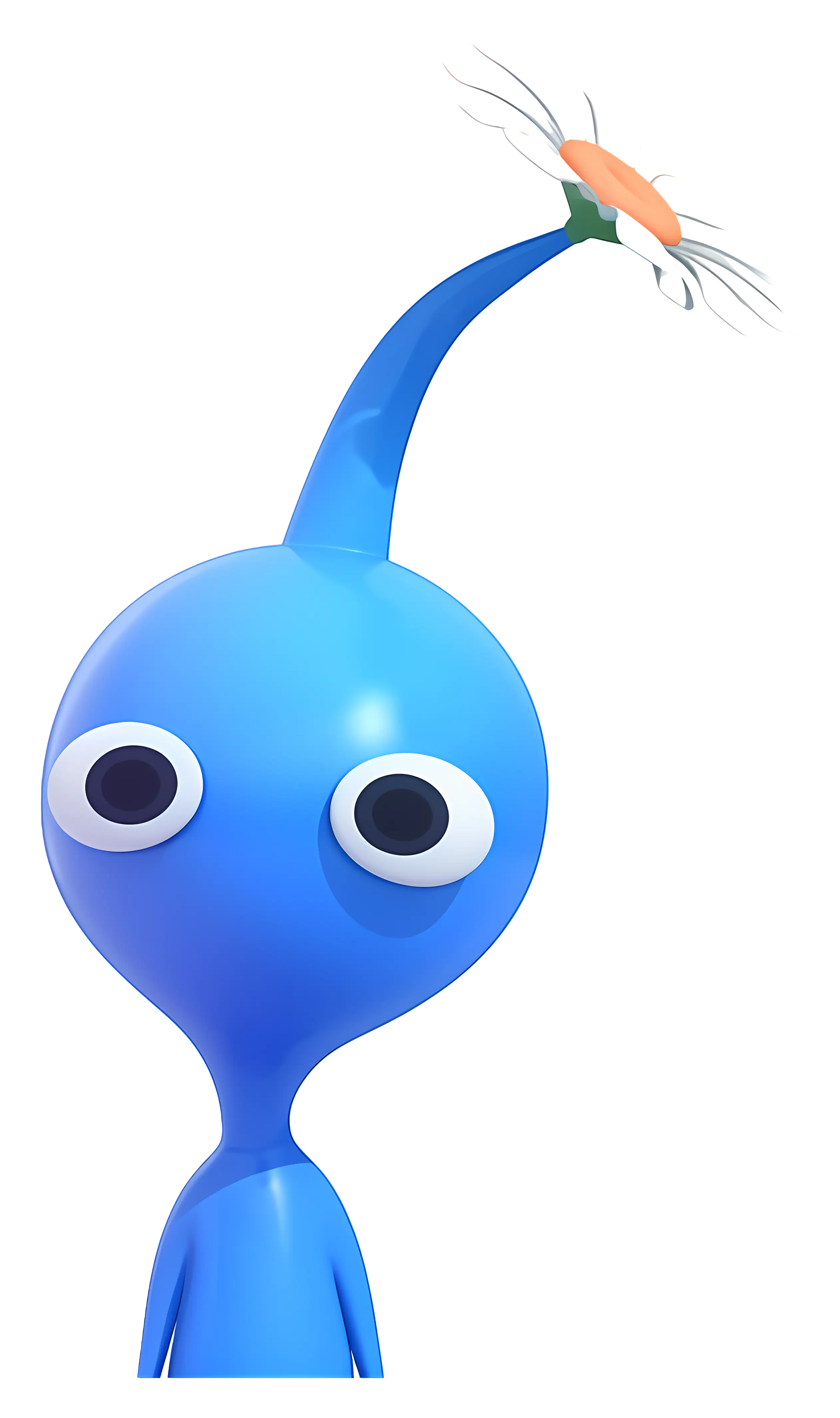 Cartoon Character with Flower