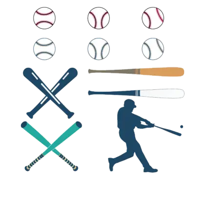Baseball Equipment and Player