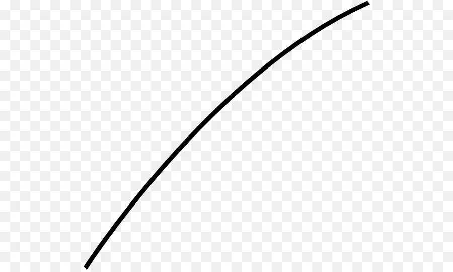 Curved Black Line Conceptual Artwork