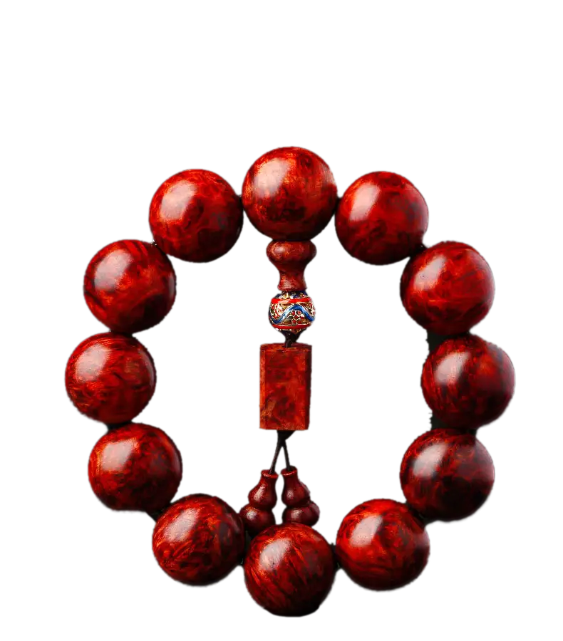 Handmade Wooden Bead Bracelet