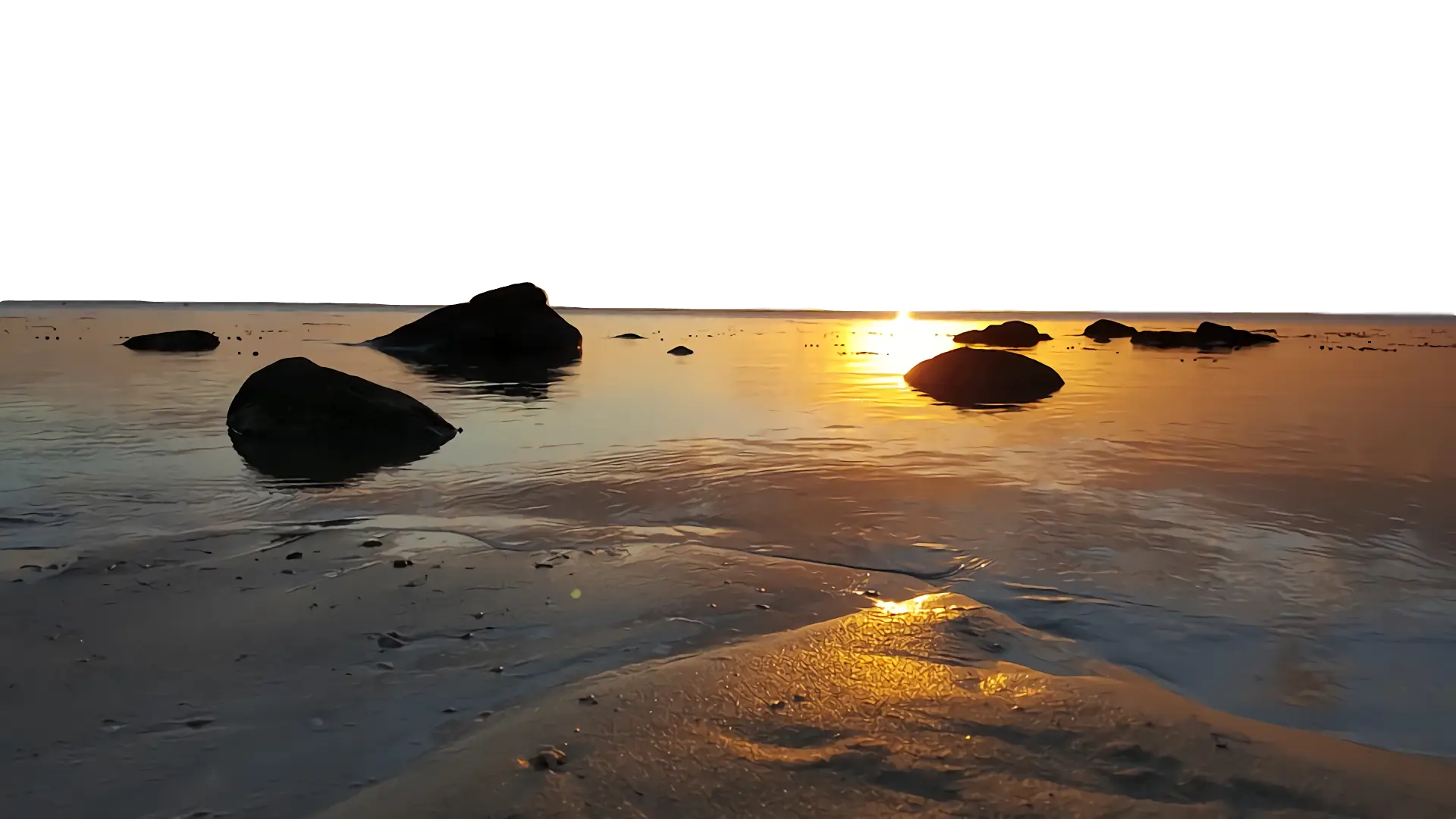 Sunset at Rocky Beach