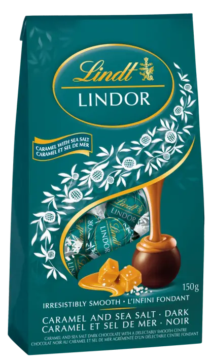 Lindt Lindor Caramel and Sea Salt Chocolate