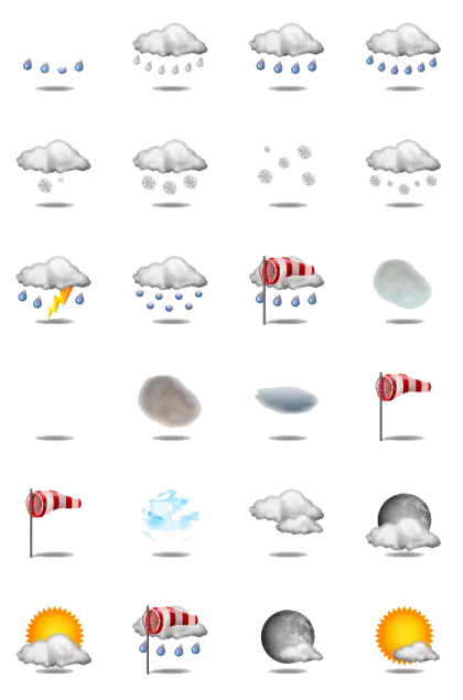 Various Weather Icons
