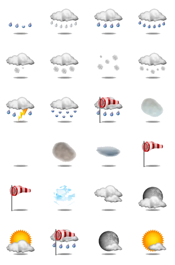 Various Weather Icons