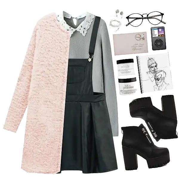 Trendy Fashion Outfit with Accessories