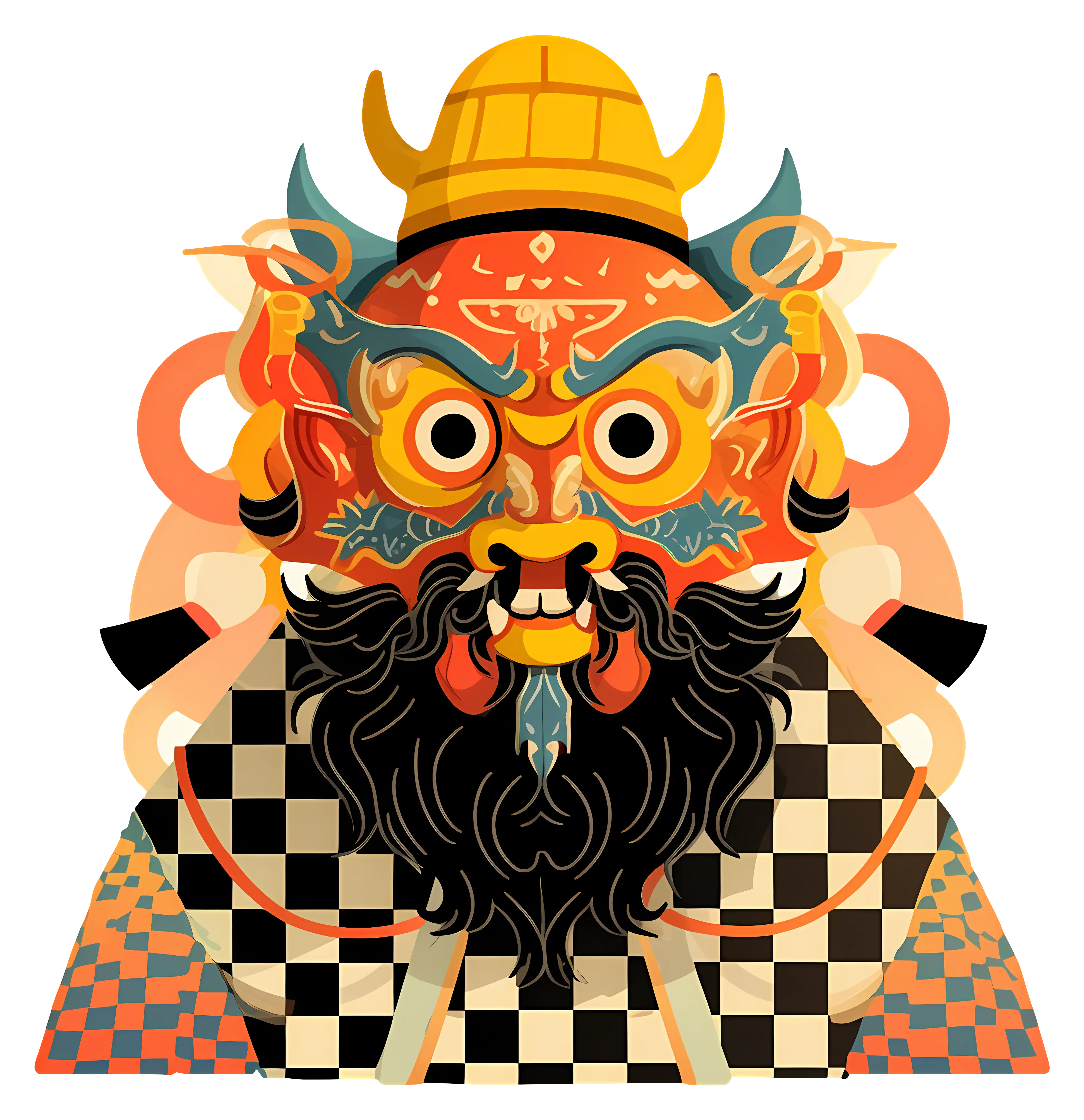 Colorful Traditional Mask