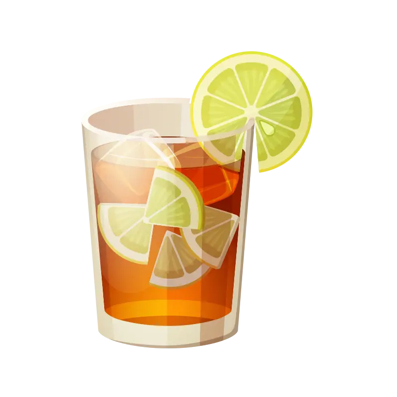 Refreshing Iced Tea with Lime