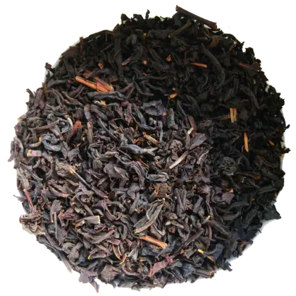 Dried Black Tea Leaves Texture