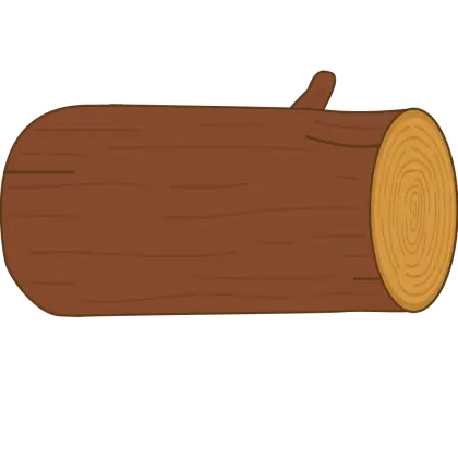 Wooden log