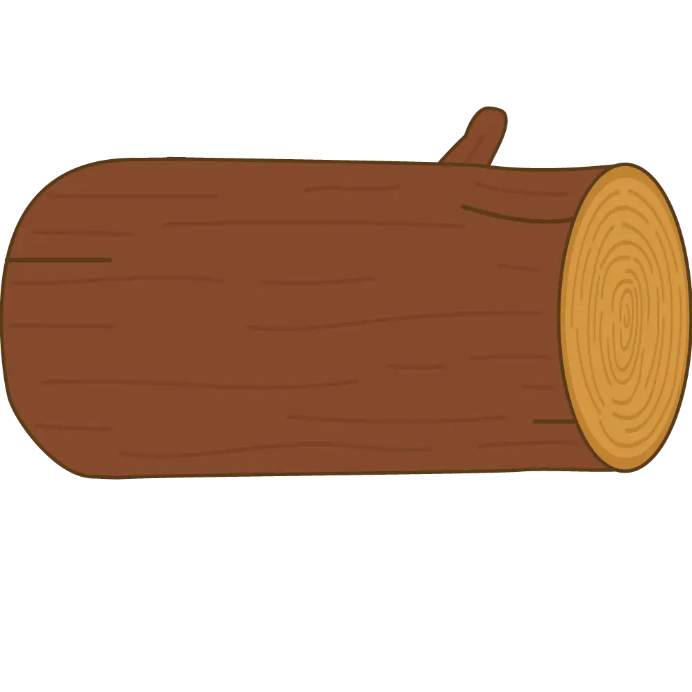 Wooden log