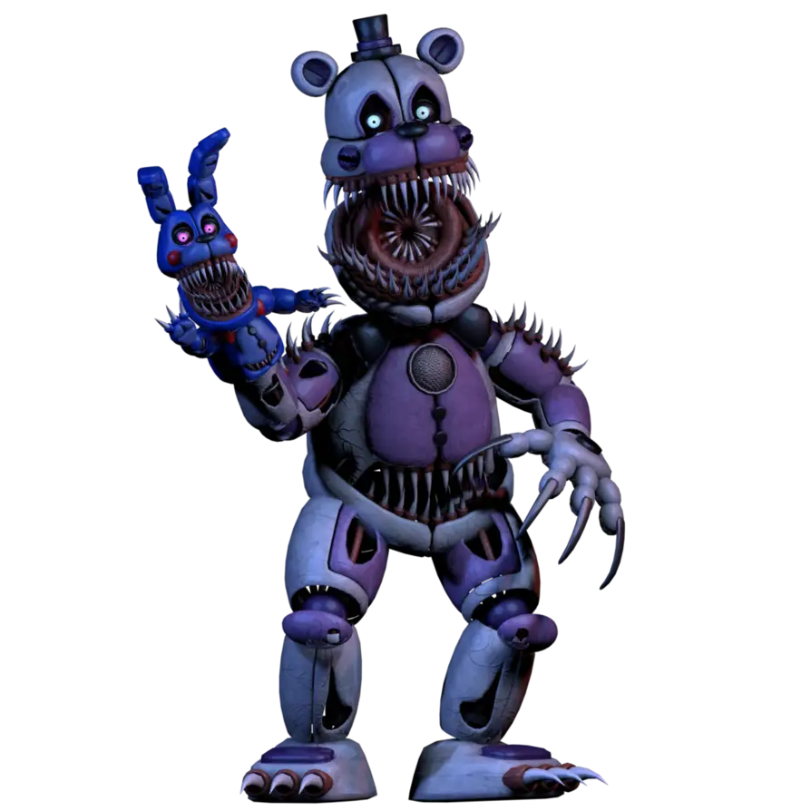 Scary Animatronic Bear Character