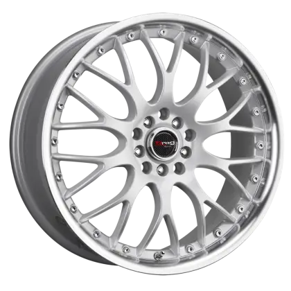 Stylish Car Rim with Metallic Finish