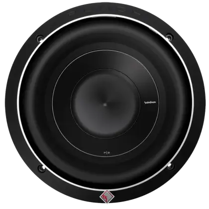 Round Black Speaker for Audio Performance