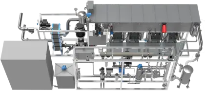 Industrial Machinery Setup