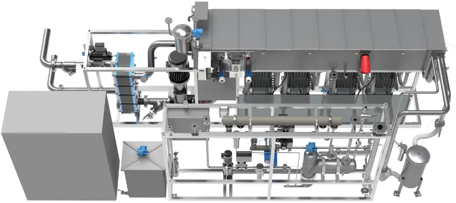 Industrial Machinery Setup