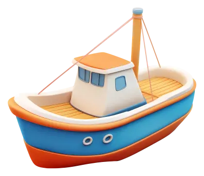 Cartoon Toy Boat