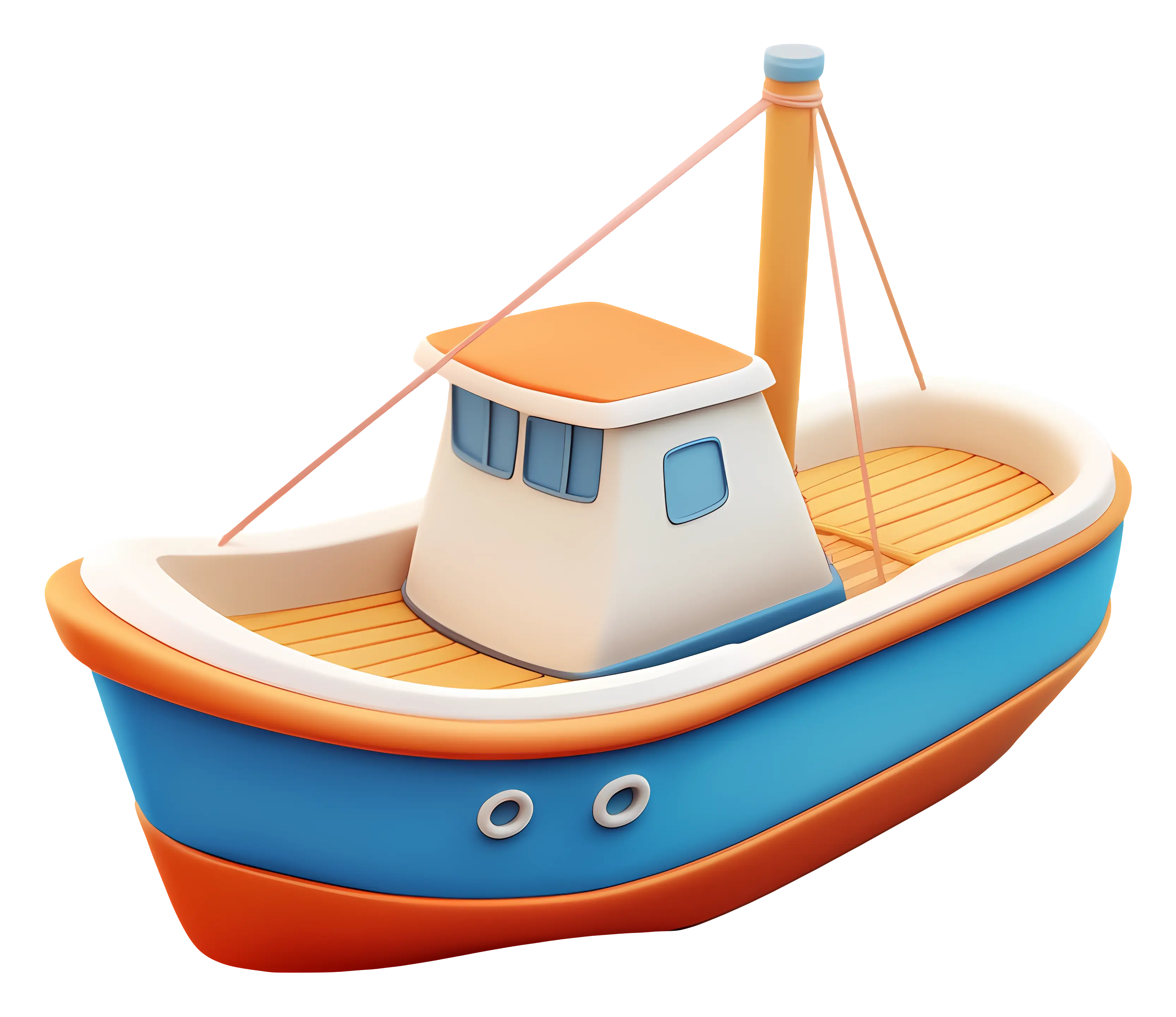 Cartoon Toy Boat