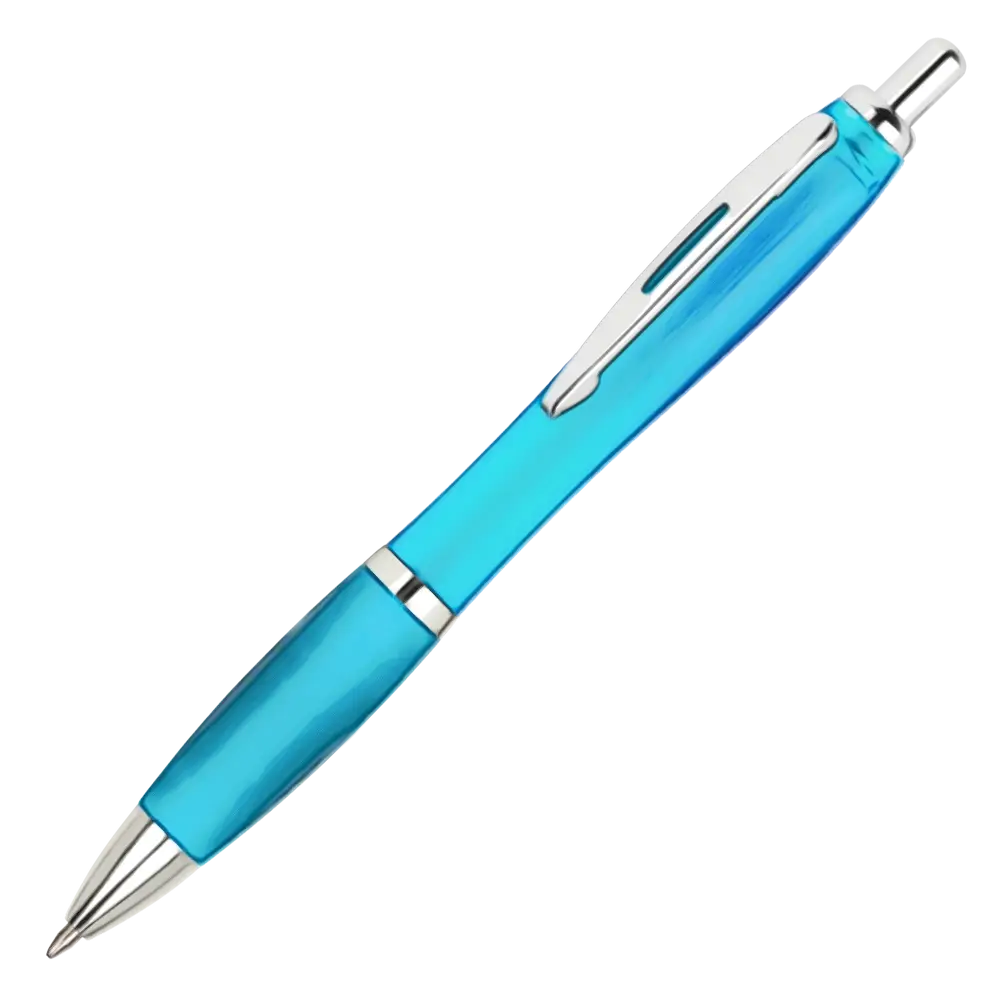Blue Ballpoint Pen for Writing
