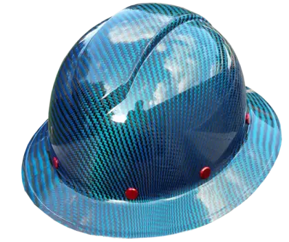 Blue Hard Hat Industrial Safety Gear