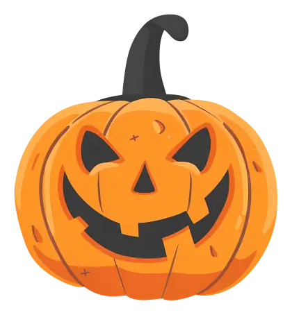 Spooky Halloween Jack-o&#039;-Lantern