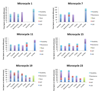 Microcycle Training Charts