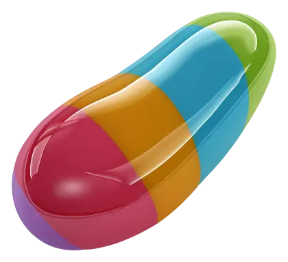Multicolor Capsule Pill