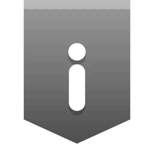 Gray Information Icon