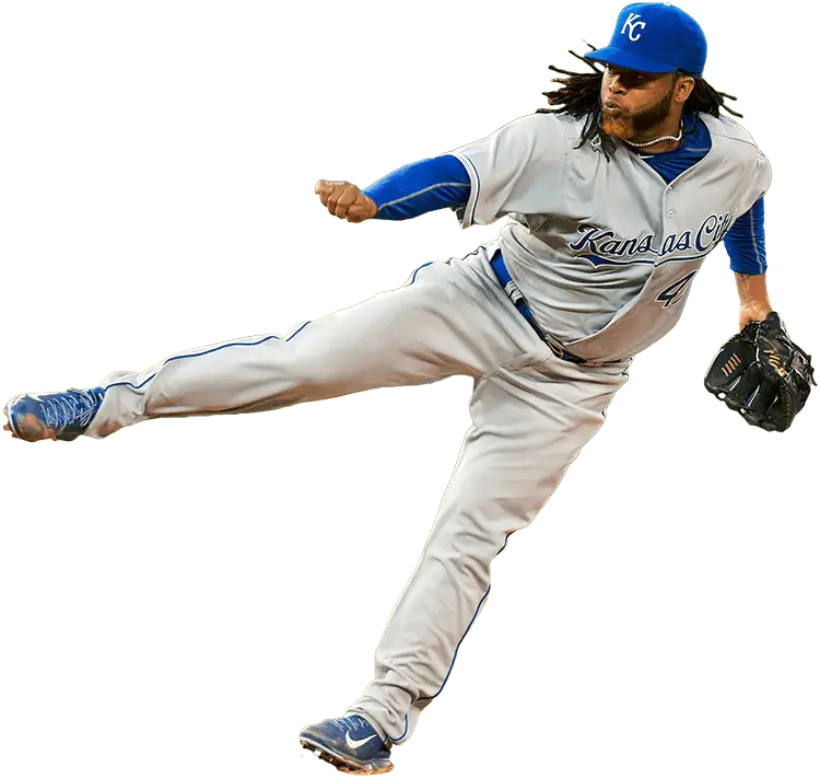 Baseball Player in Action Pose