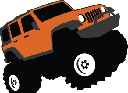 Bold Monster Truck Illustration