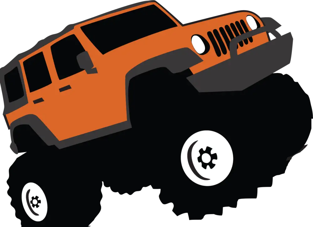 Bold Monster Truck Illustration