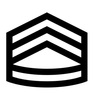 Geometric Black Stripe Icon
