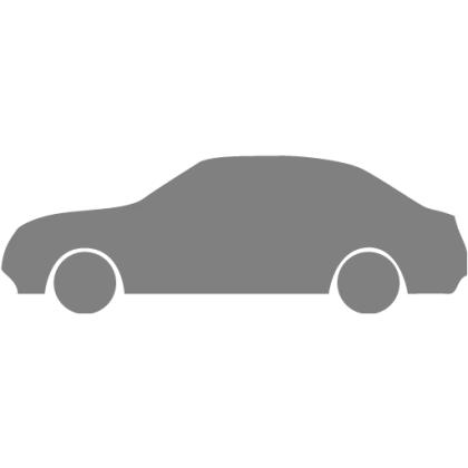 Minimalist Gray Car Silhouette Design