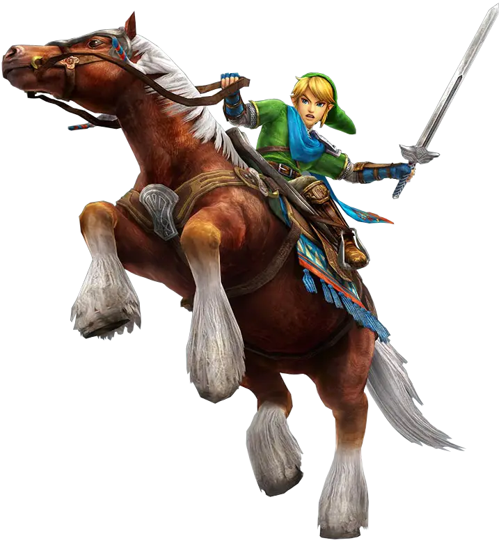 Link on Horse with Sword