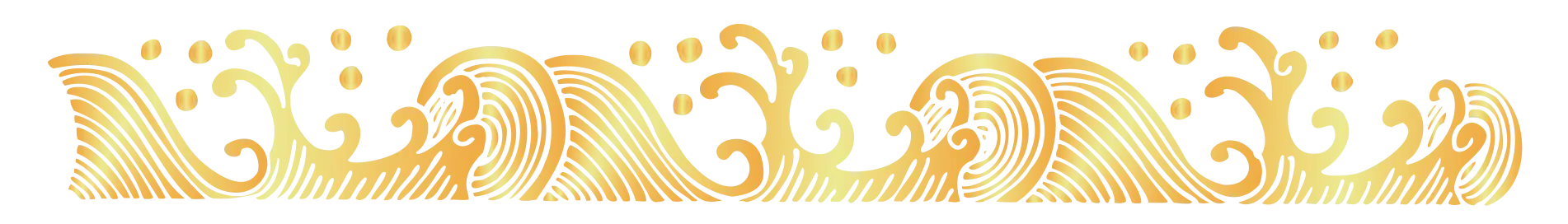Yellow Waves Pattern
