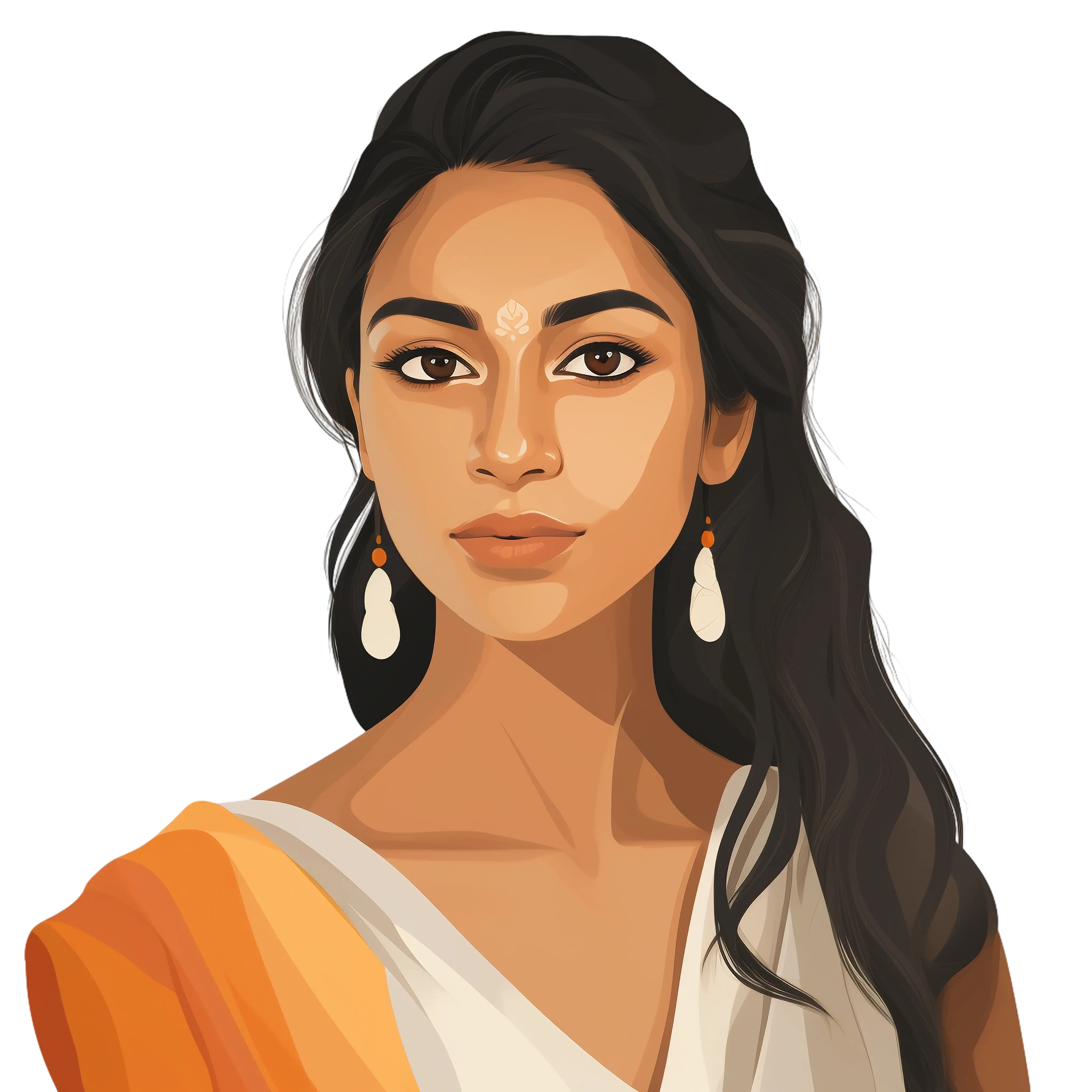 Digital Portrait of a Woman