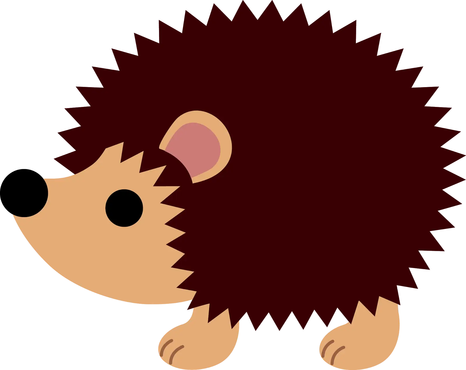 Cute Cartoon Hedgehog