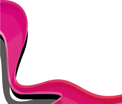 Abstract Pink Wave Design