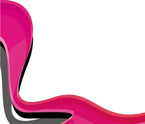 Abstract Pink Wave Design