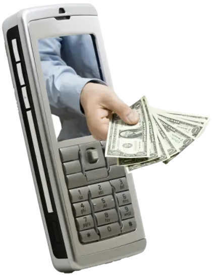 Mobile Payment with Cash
