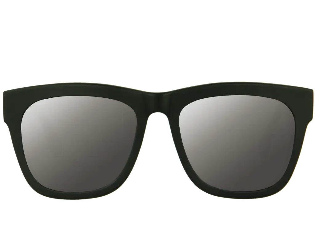 Classic Black Sunglasses with Tinted Lenses