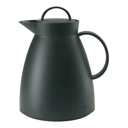 Sleek Black Thermal Kettle Design