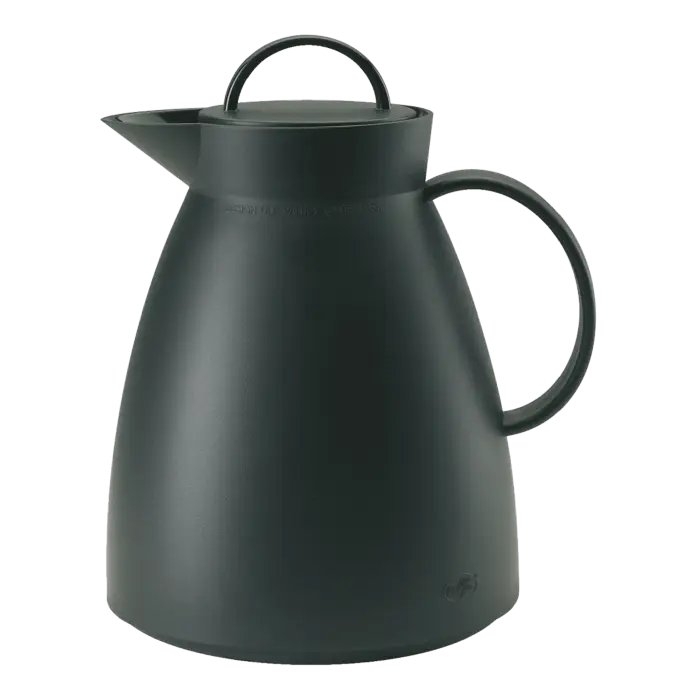 Sleek Black Thermal Kettle Design