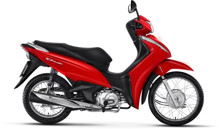 Red Scooter Motorcycle for Urban Commuting