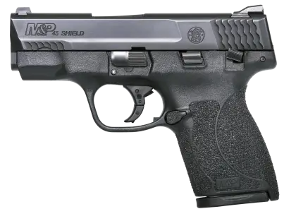 Black Compact Pistol with Tactical Features