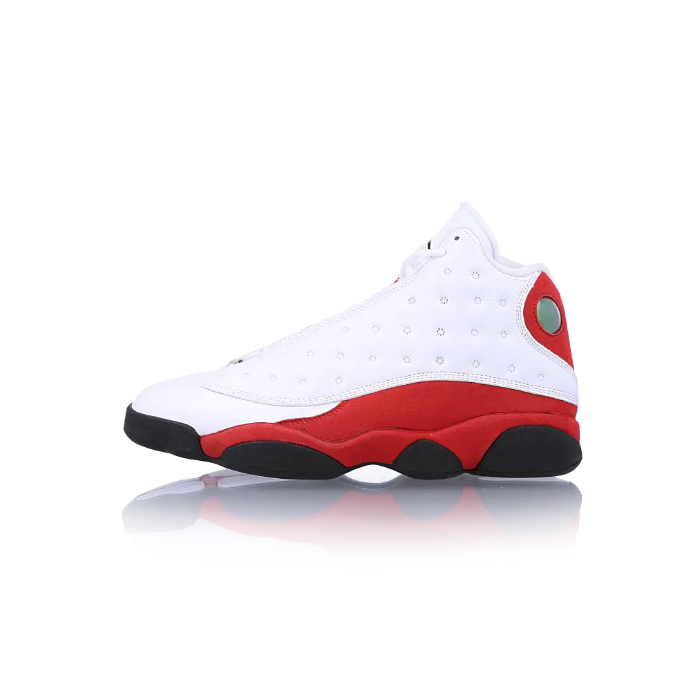 Stylish White and Red Sneaker