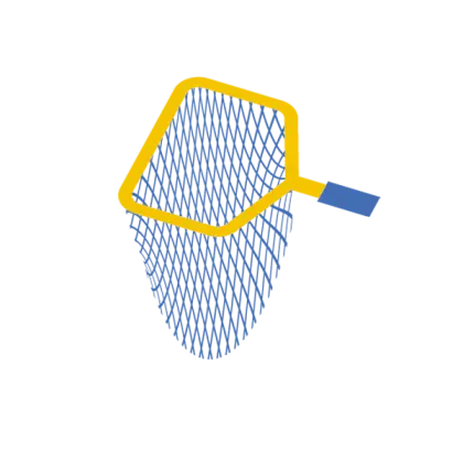 Fishing Net with Handle