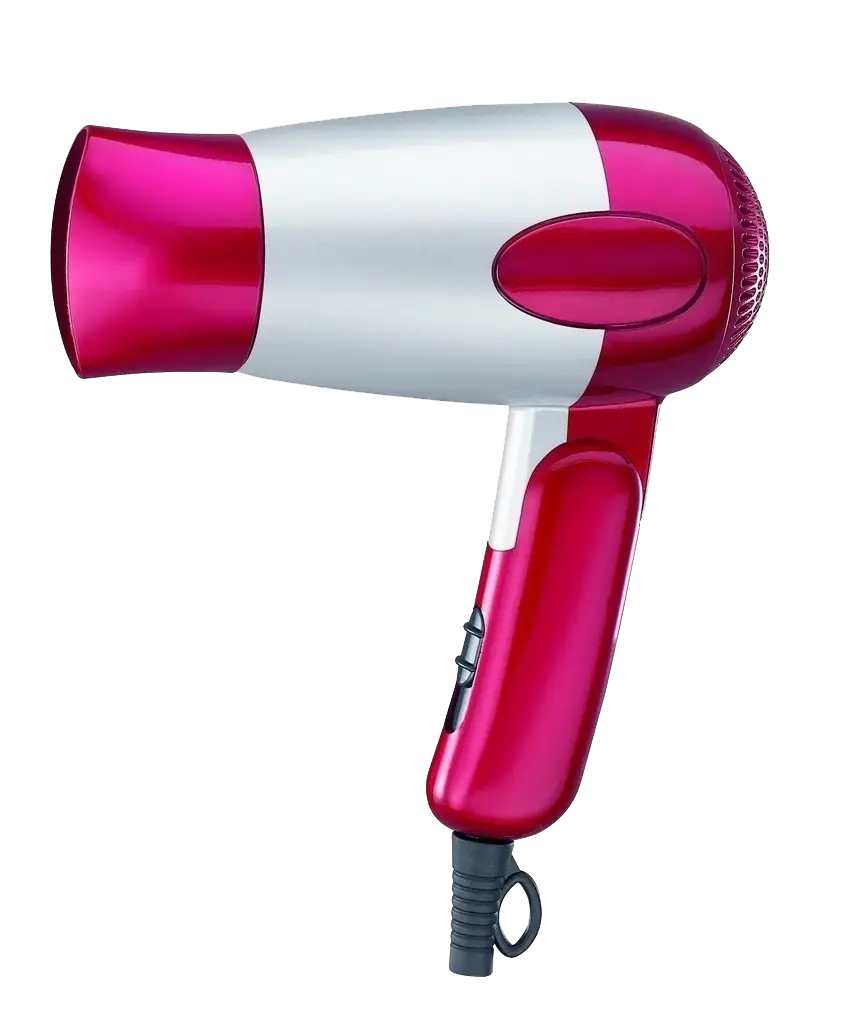 Red and White Hairdryer for Personal Care