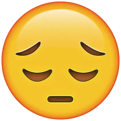 Downcast Feelings Emoji